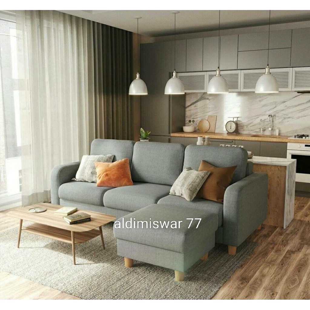 sofa retro minimalis/sofa 3dudukan