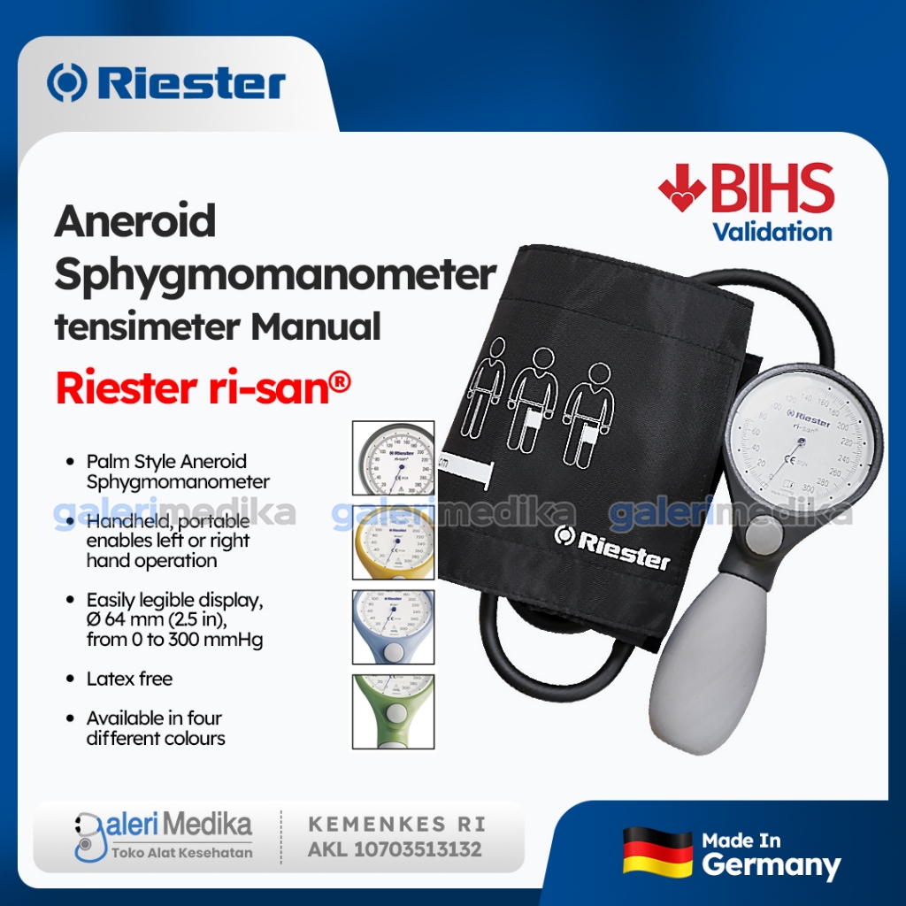 Tensimeter Aneroid Riester Risan - Tensimeter Jerman