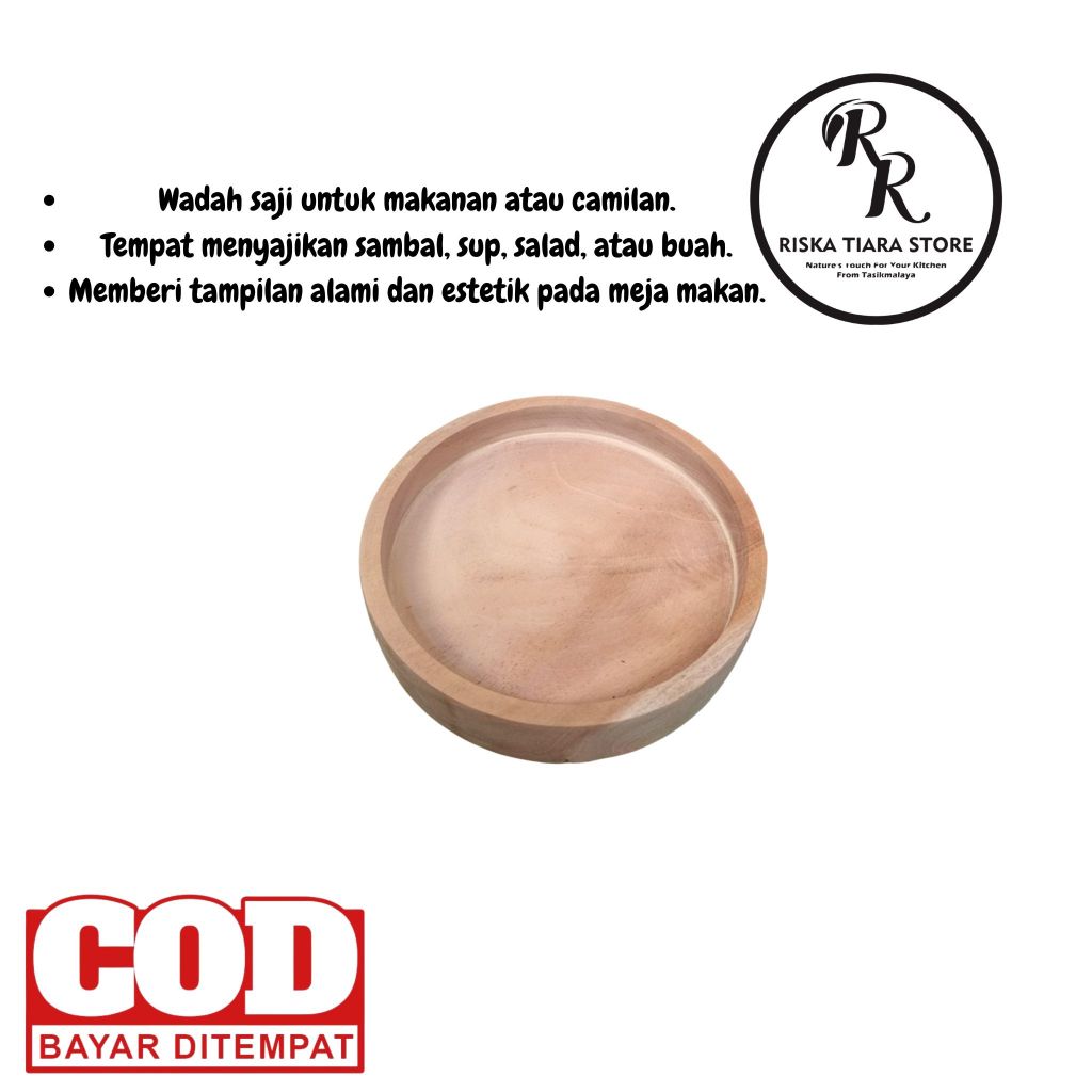 Mangkuk Kayu Alat Perlengkapan Makan & Dapur Mangkuk Kayu Unik Handmade