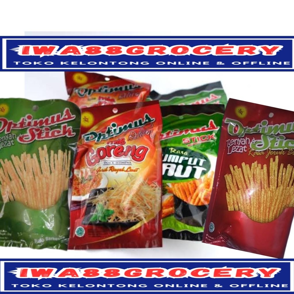 

Optimus Snack renyah dan lezat isieceran 1pcs