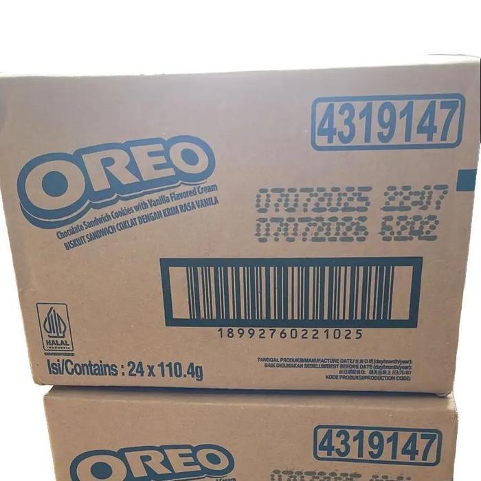 

Oreo Roll Vanila Original 1 DUS isi 24 pcs x 110.4 gram EXP LAMA OREO