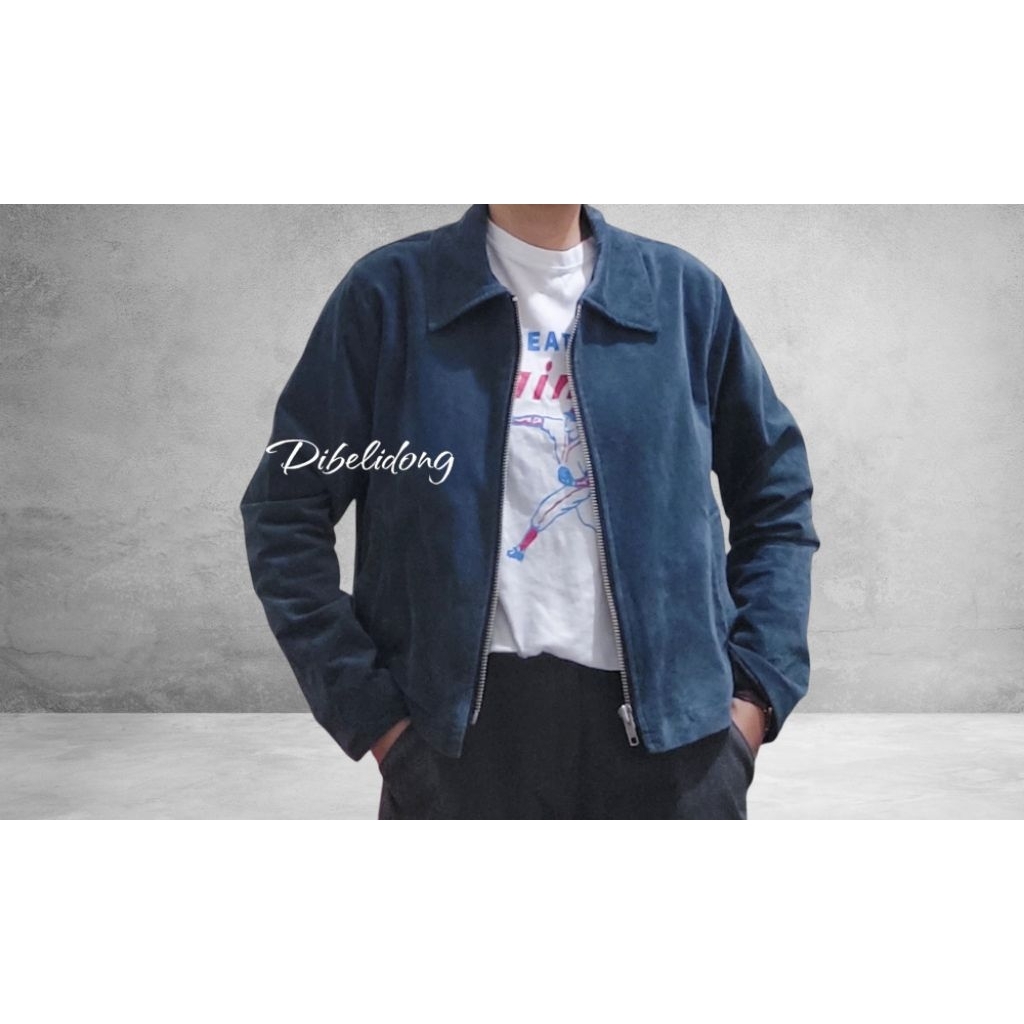 Jaket wanita korea bahan suede