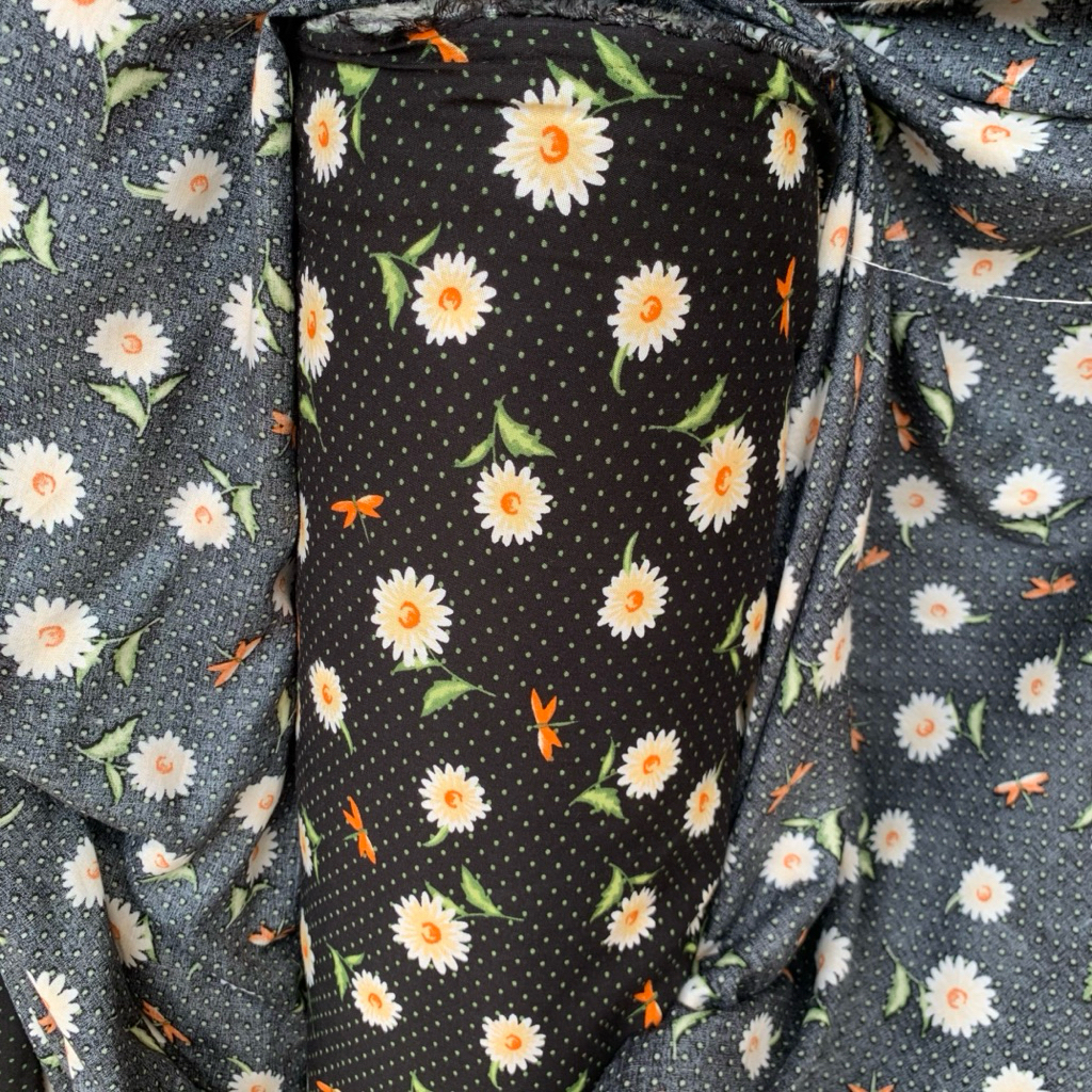 Kain Katun Rayon Viscose Premium | katun rayon | rayon motif | Rayon premium | Daster | Kemeja | Piy