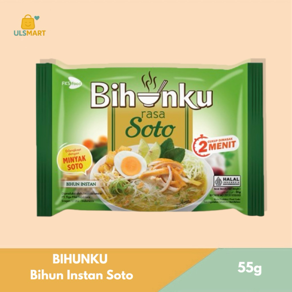 

BIHUNKU Bihun Instan Soto 55 g