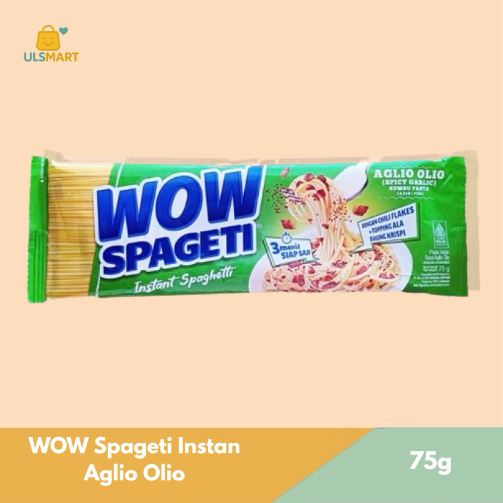 

WOW Spageti Instan Aglio Olio 75 g