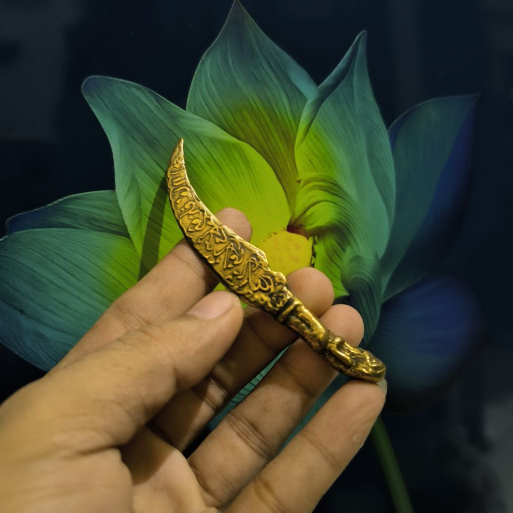 Zlfikr alyn kuning kaligrafi hoby koleksi