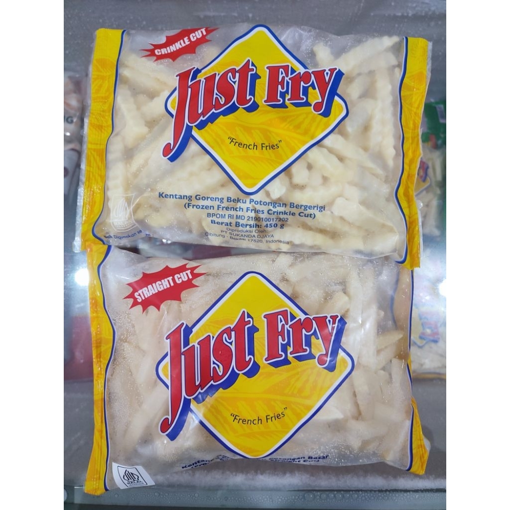 

Just Fry Crinkle Cut | Straight Cut 450gr