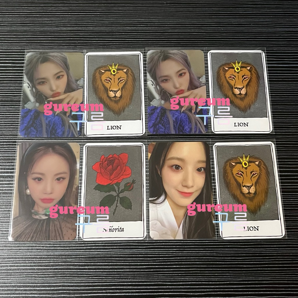 [READY] (Photocard Album) (G)-IDLE - 4th Mini Album [I BURN] PC Soyeon Soojin Shuhua GIDLE