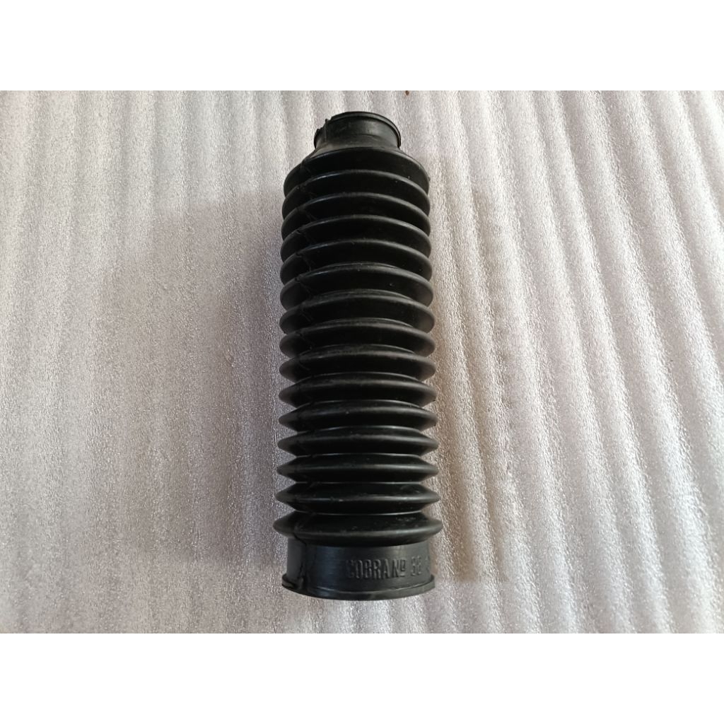 Karet boot shock depan honda cb100 cb125 s90 merk cobra original sebiji aja hitam