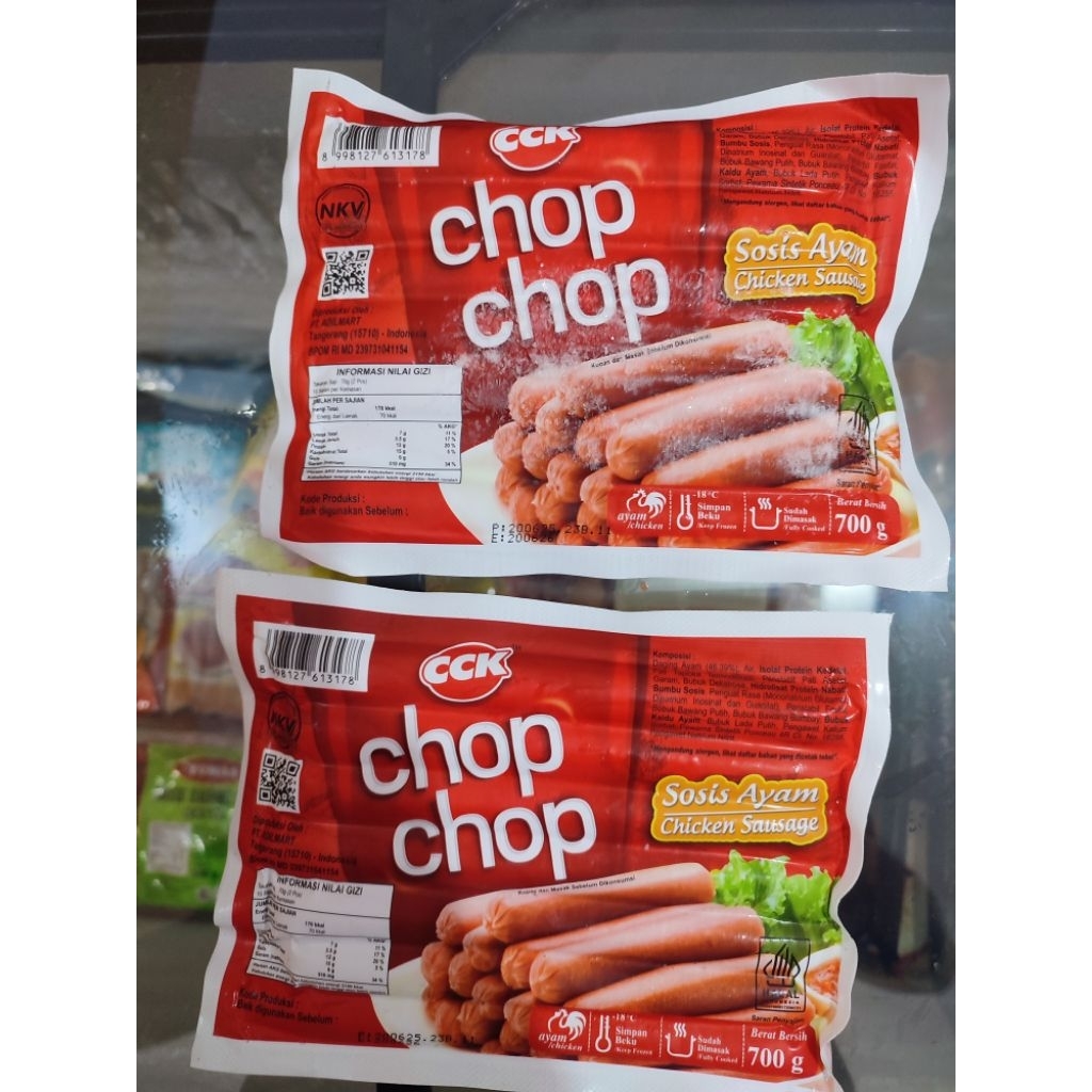 

Chop Chop Sosis Ayam 700gr