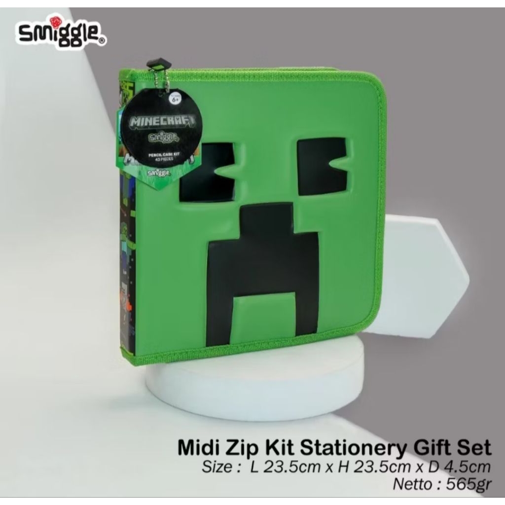 

SMIGGLE Midi Zip Kit Stationary Gift Set / Little Kim'S Shop