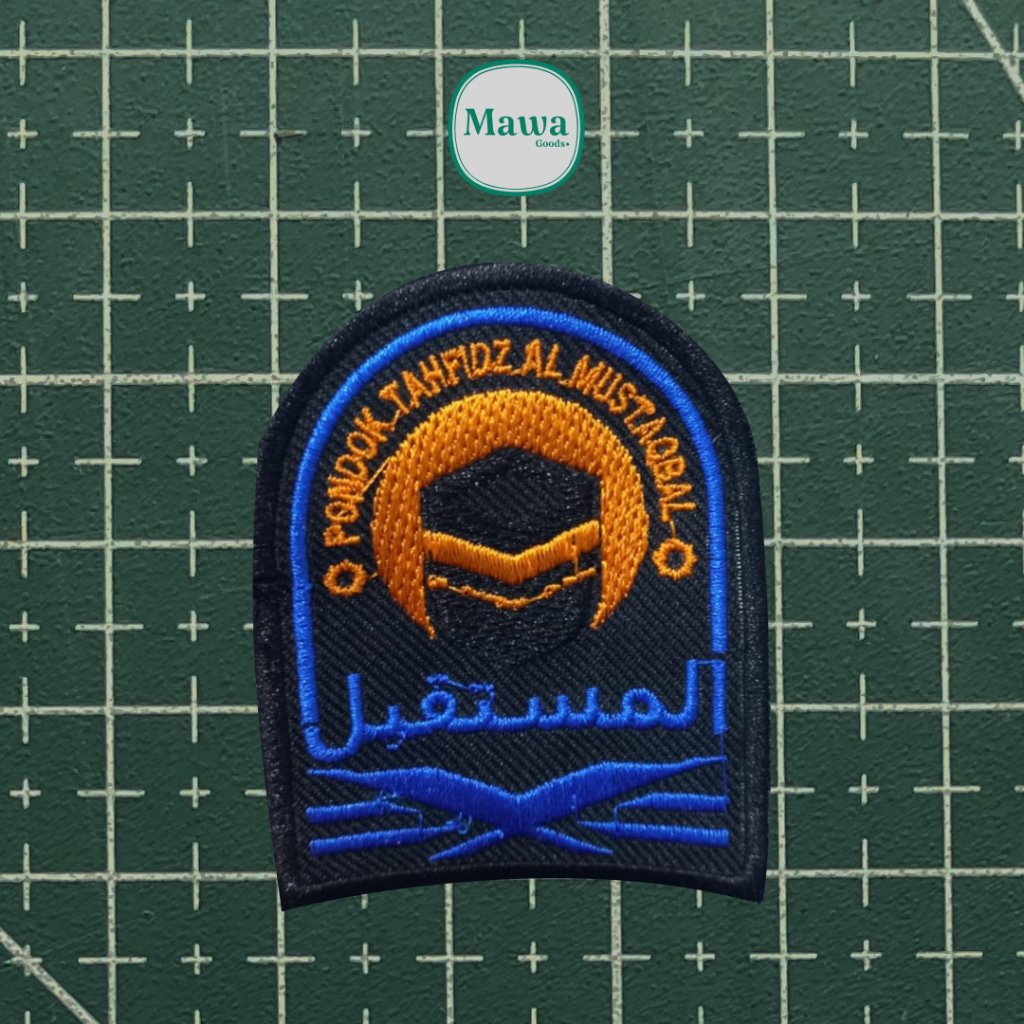Bordir Pondok Tahfidz Mustaqbal / Patch Pondok Tahfidz Mustaqbal / Emblem Pondok Tahfidz Mustaqbal