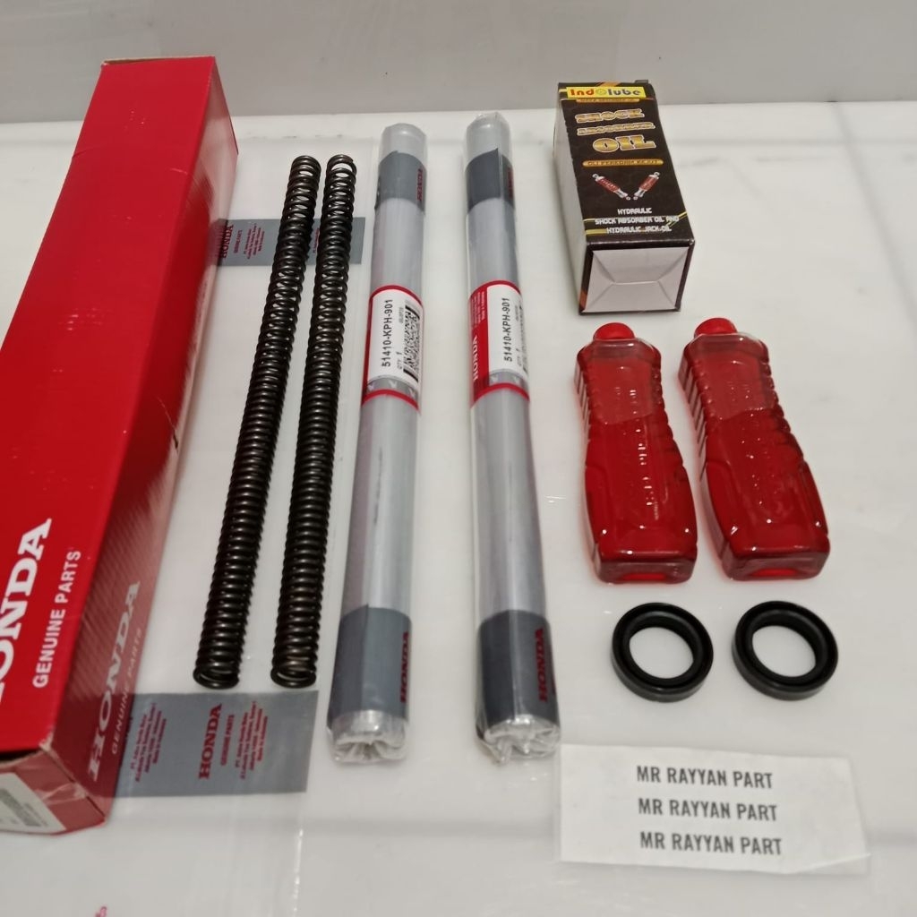 Sok Depan KPH+Sil Shock+Per Shock+Oli Shock Honda Supra x 125/Kirana/Kharisma