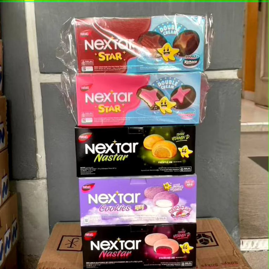 

NABATI NEXTAR COOKIES ALL VARIANT 1 BOX ISI 10 PCS