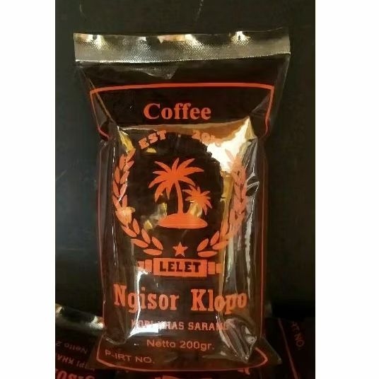 

Kopi Ngisor klopo_kopi lelet khas sarang