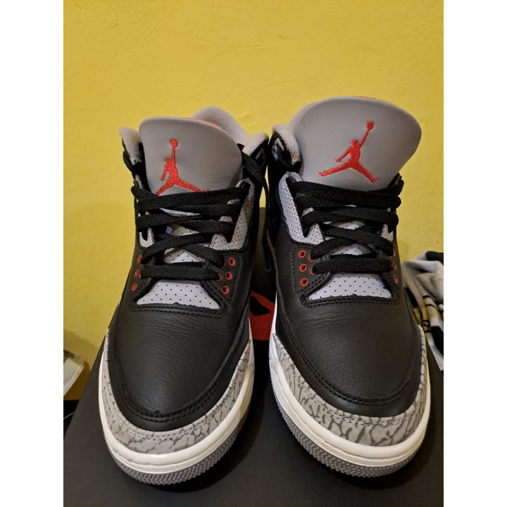 AIR JORDAN 3 BLACK CEMENT VNDS 9,8/10 SIZE US 8