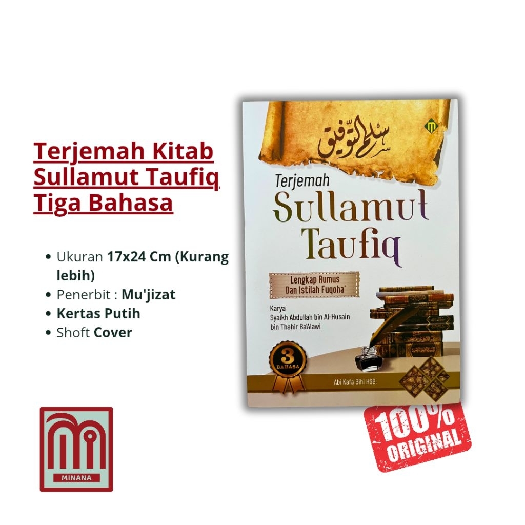 Terjemah Kitab Sullamut Taufiq Tiga Bahasa | Sulamtaufiq | Dilengkapi Makna Pesantren & Rumus Fuqoha