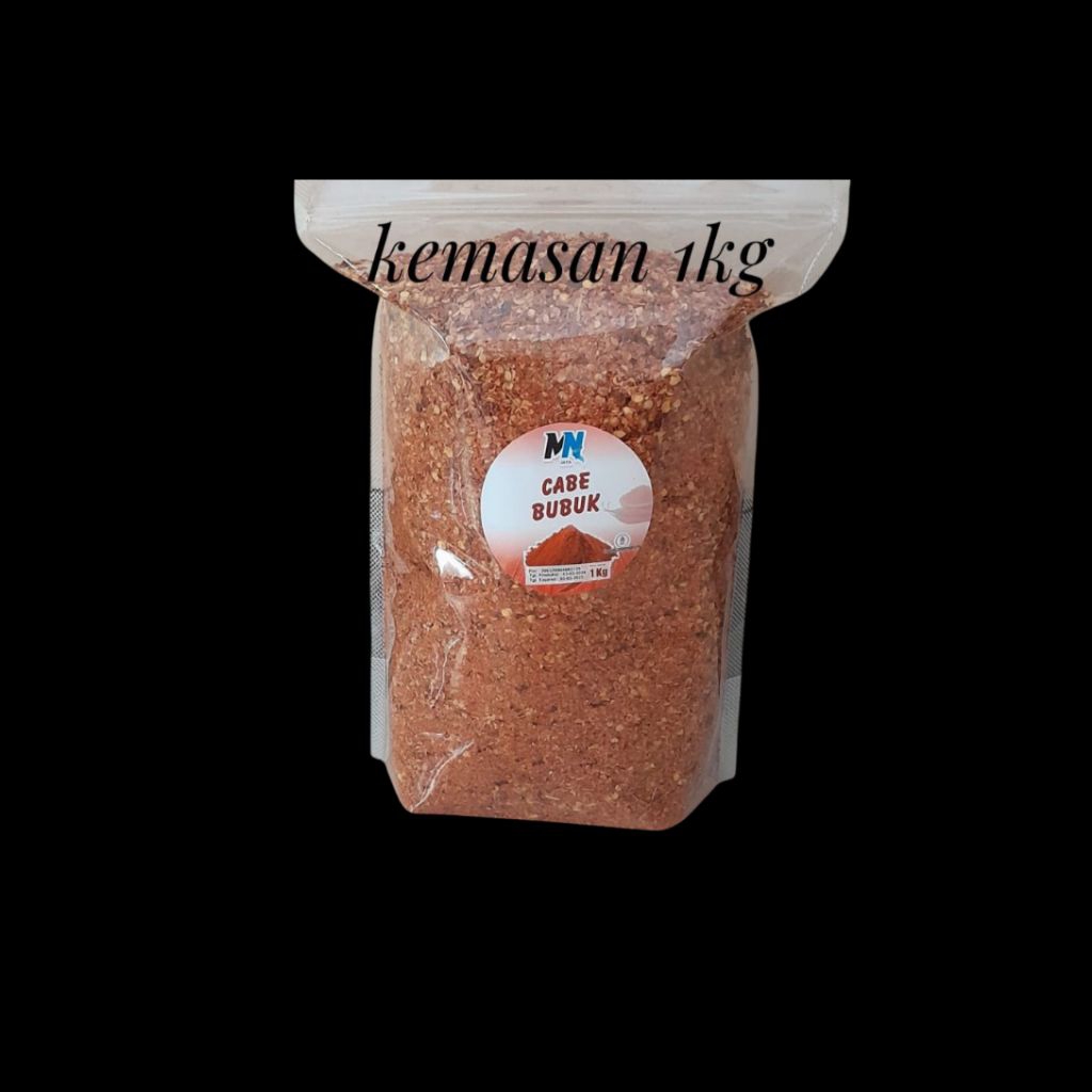 

{ 1kg } Cabe Bubuk / Chilli Powder 1kg Murni SHU Extra Pedas