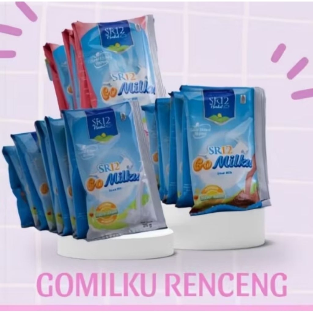 

[TERLARIS] GOMILKU Varian Sachet 25g / Susu Kambing Etawa Bubuk SR12 Bisa COD /Bayar Ditempat