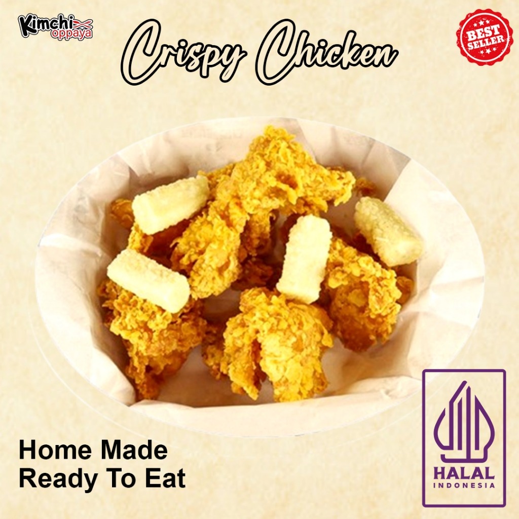 

Chickin Iyagi – Crispy Chicken 5 Potong | Ayam Fillet Tanpa Tulang, Gurih & Renyah Siap Makan