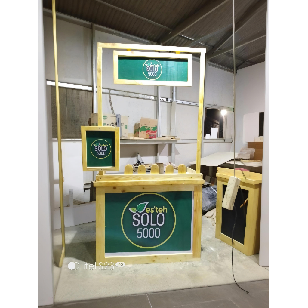 GEROBAK LIPAT ES TEH GAMBAR COD 100CM