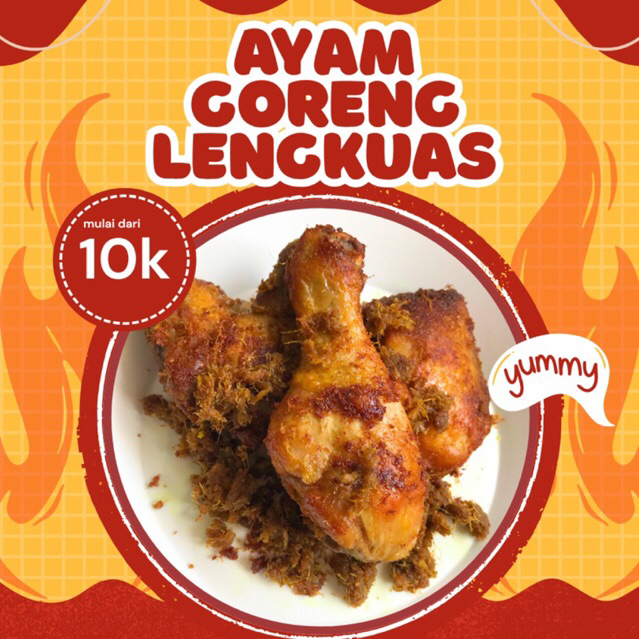 

Ayam goreng lengkuas ayam ungkep lengkuas ayam matang frozen