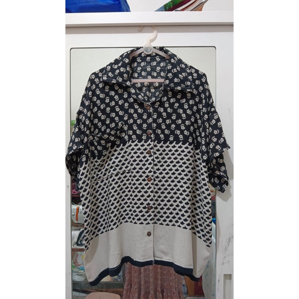 setelan piyama pendek wanita