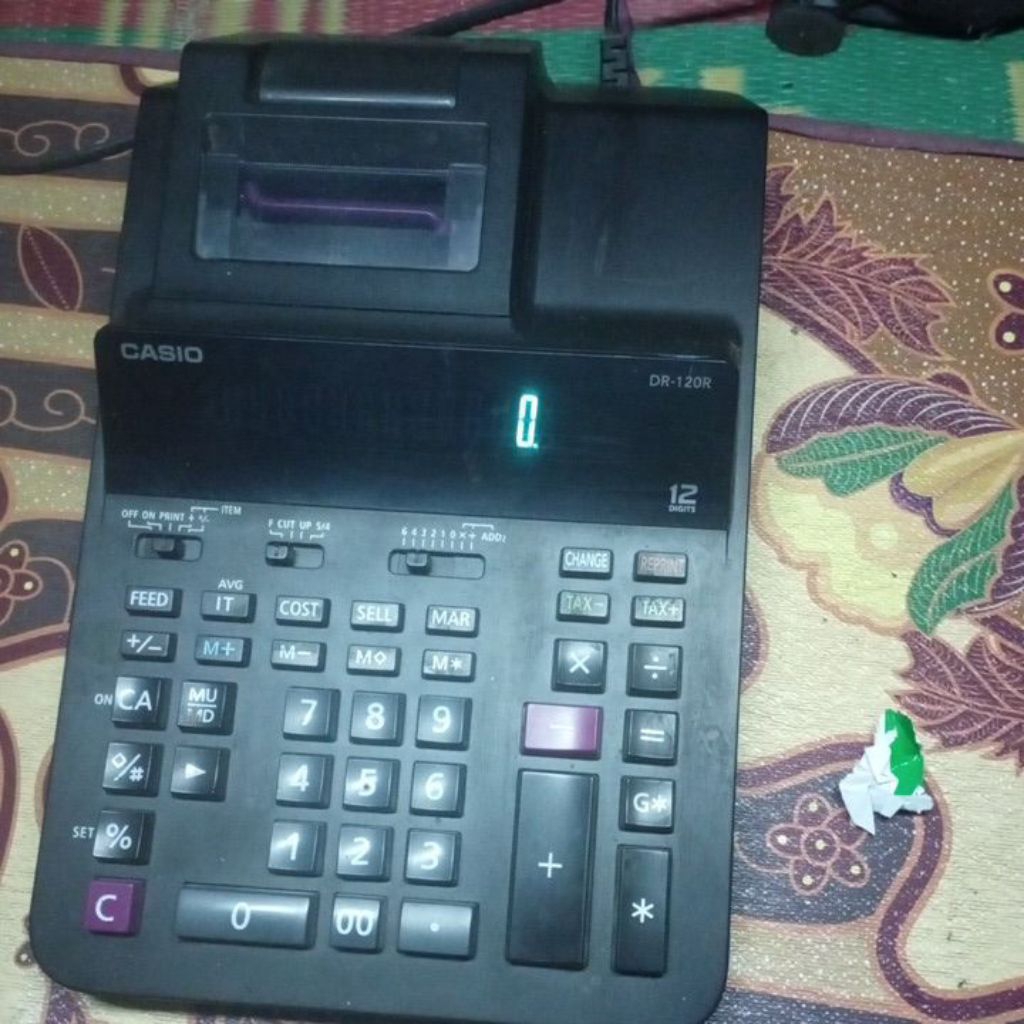 

kalkulator print CASIO