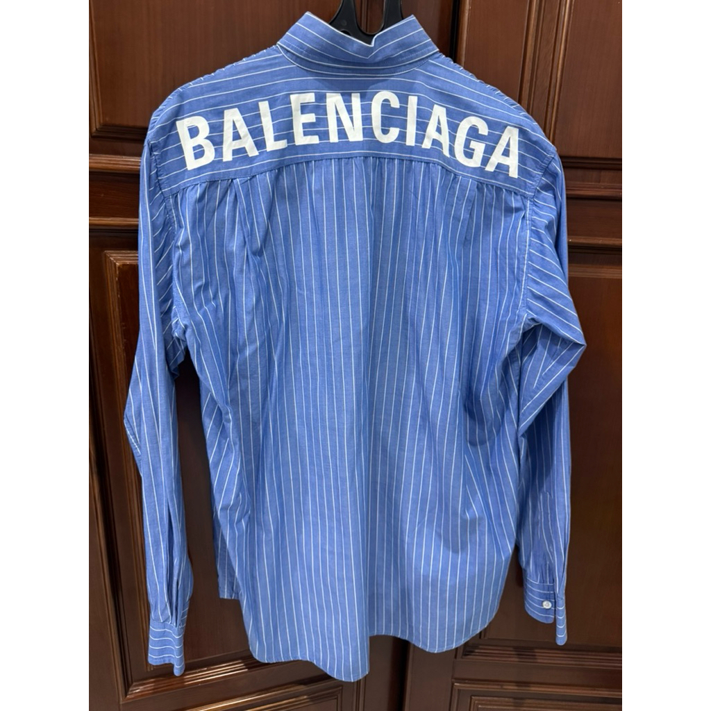 kemeja balenciaga balen shirt second