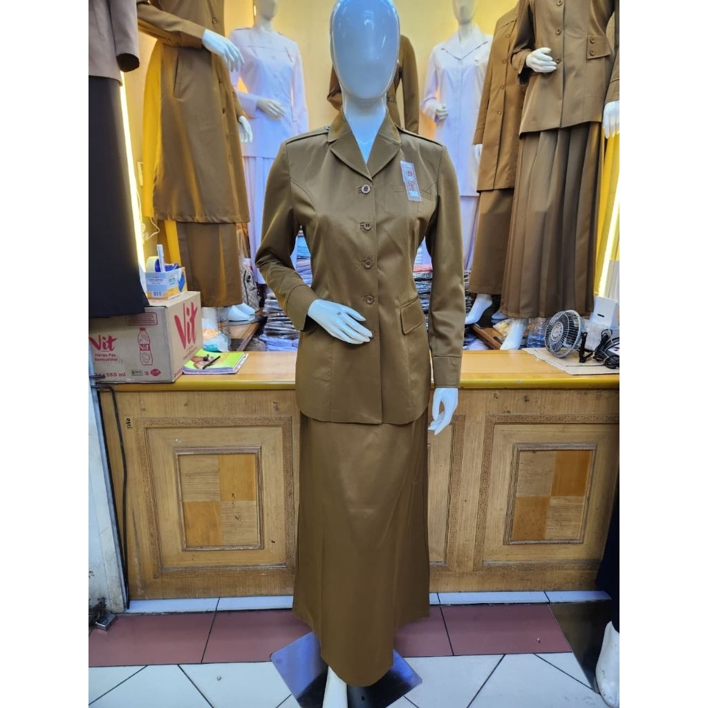 blazer Pemda tua,seragam ASN blazer rebonia