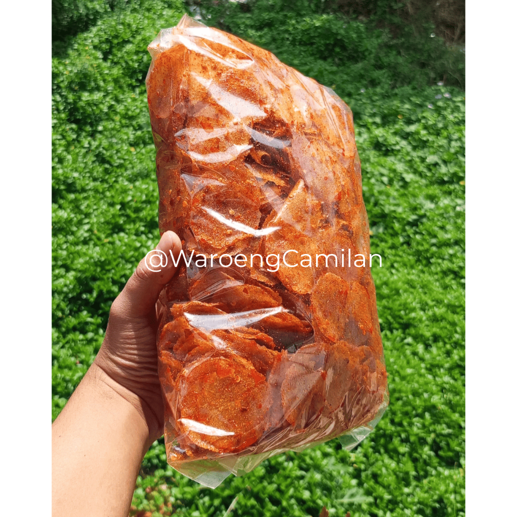 

Seblak Keripik Kaca Pedas Daun Jeruk isi 1kg