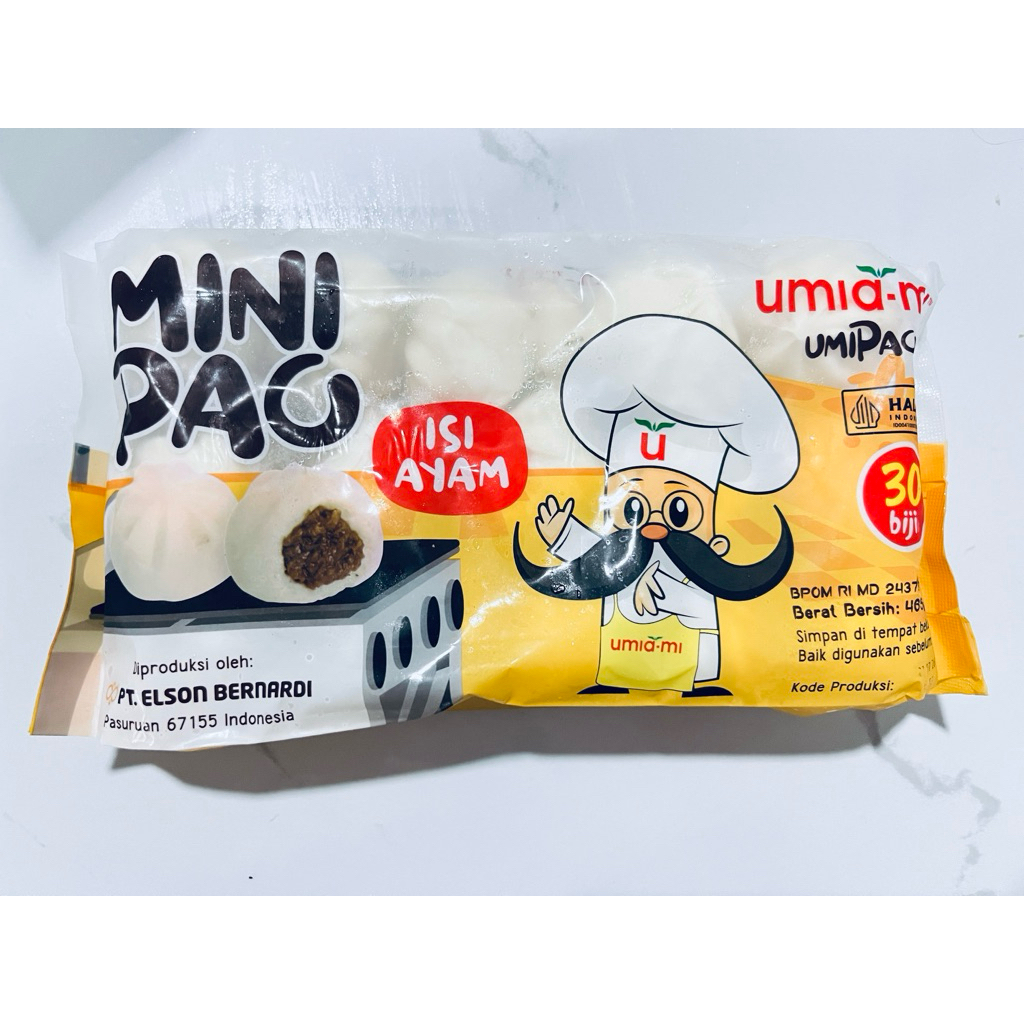 

Minipao Umiami isi ayam 30 pcs || bakpao mini