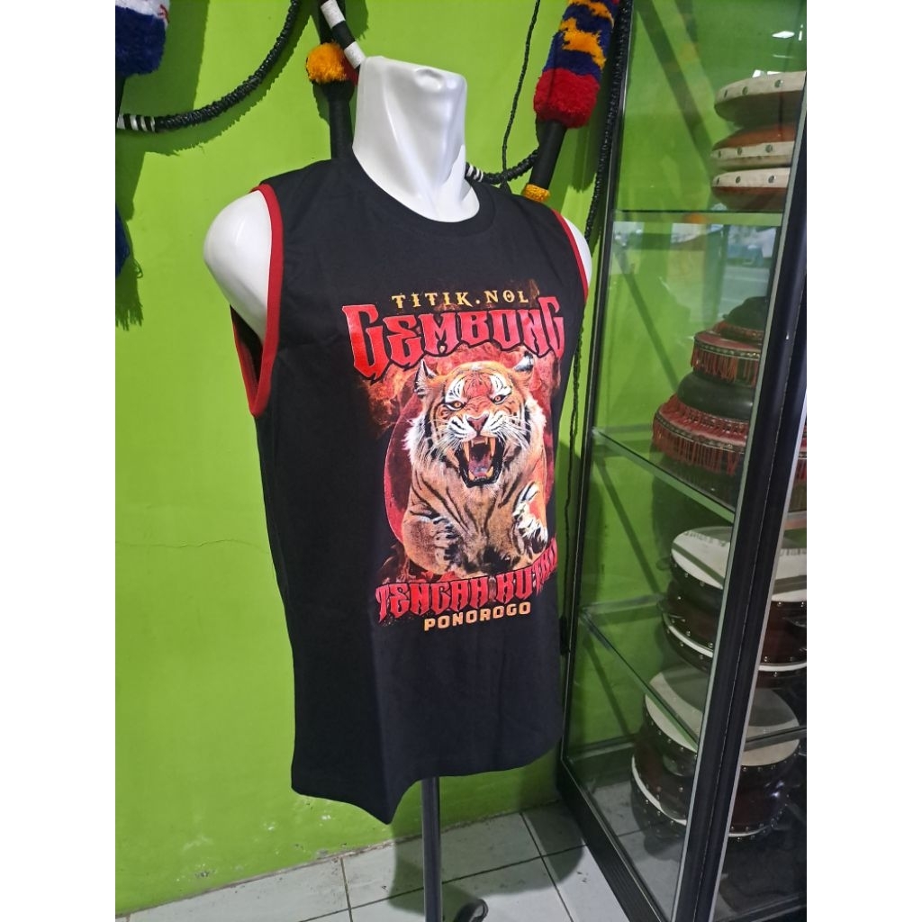 KAOS REOG PONOROGO SINGLET PEMBARONG