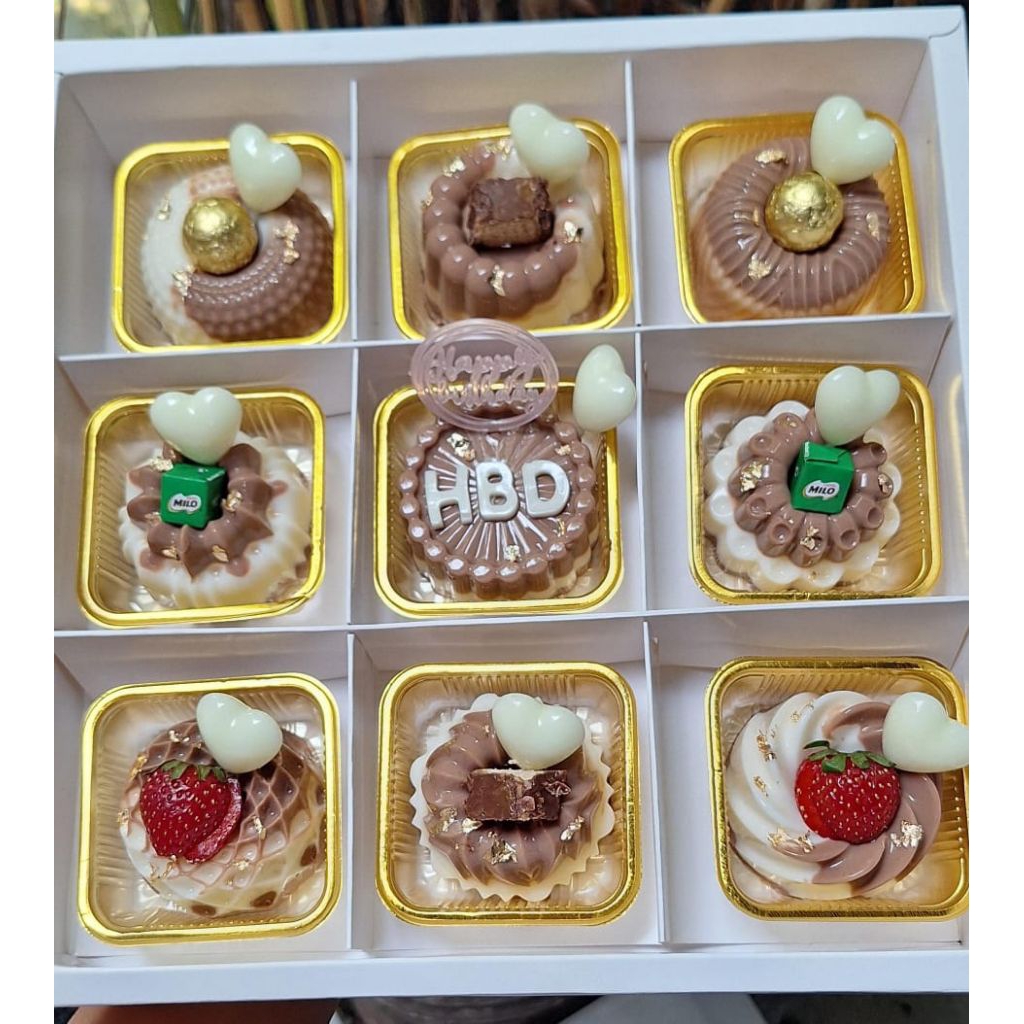 

Hampers Puding mini / puding mini ultah / puding susu