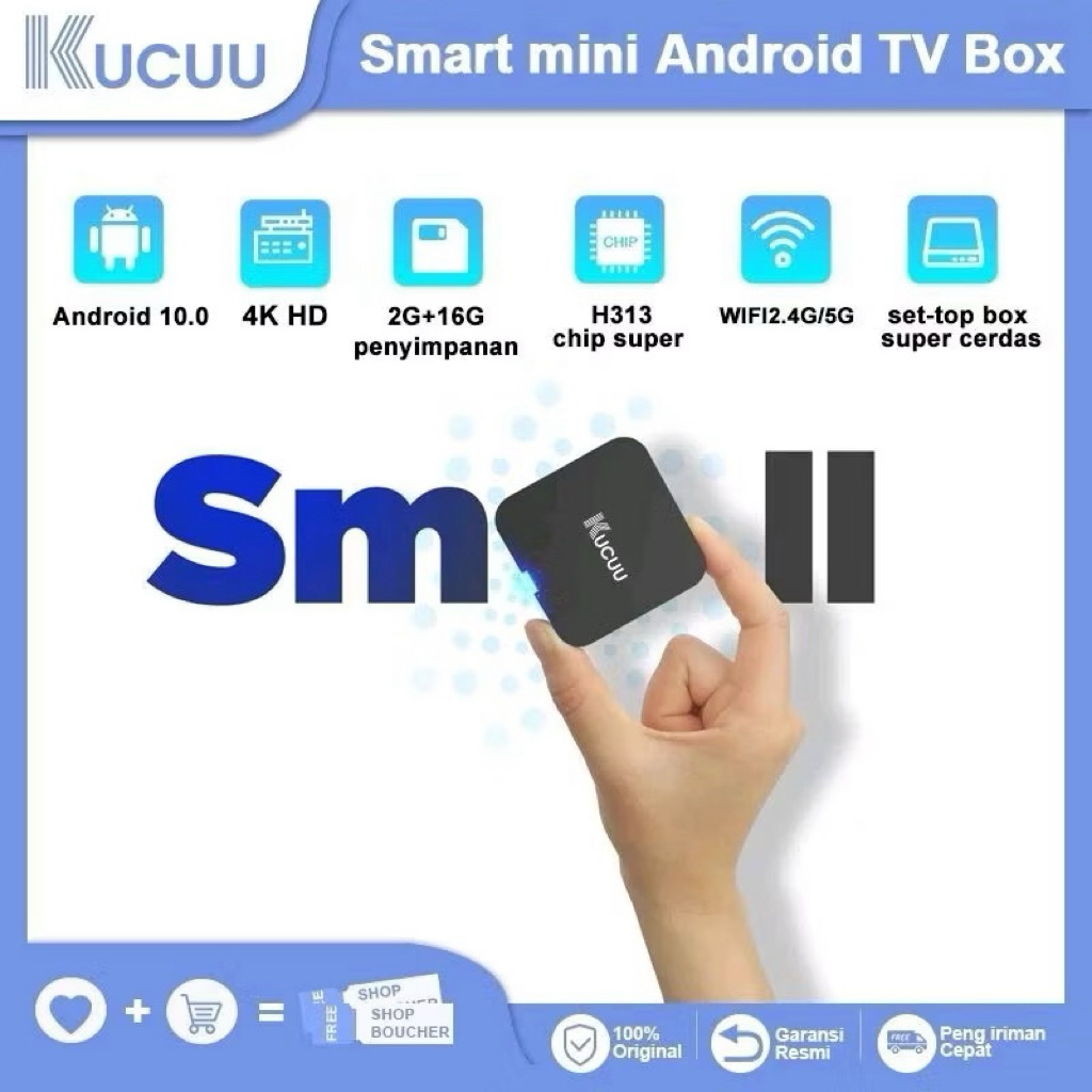 PRELOVED ANDROID TV BOX SUPER MICRO CHIP H-313