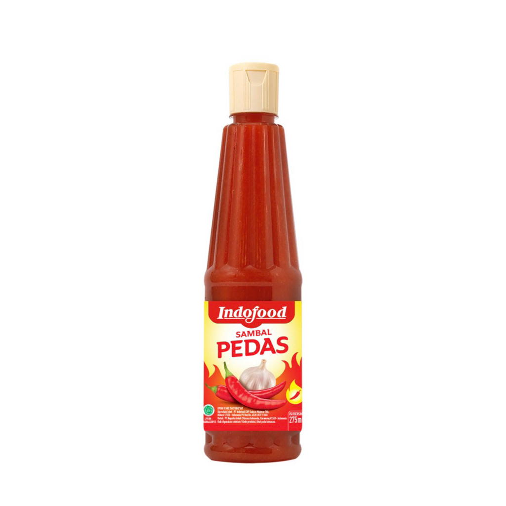 

INDOFOOD SAMBAL PEDAS BOTOL 275ml