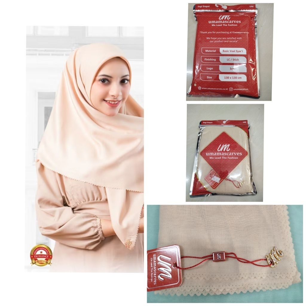 segi Empat umama scarves syari || segi empat umama syari || segi empat umama polos syari || segi emp