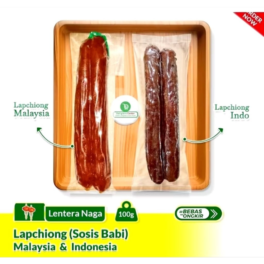 

Lapchiong 100 gr isi 2 - NON HALAL
