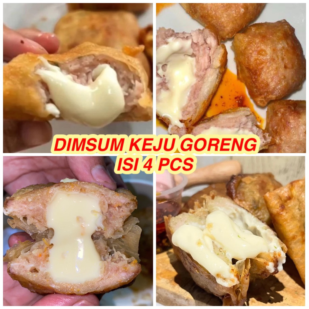 

ISI 4 PCS DIMSUM GORENG KEJU FREE CHILI OIL