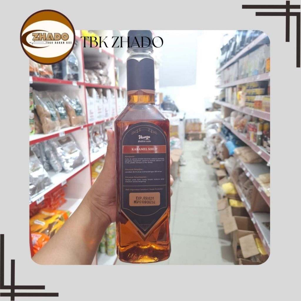 

Vicenza Sirup Gourmet 750ml/ Minuman Aroma/ Perasa Minuman.