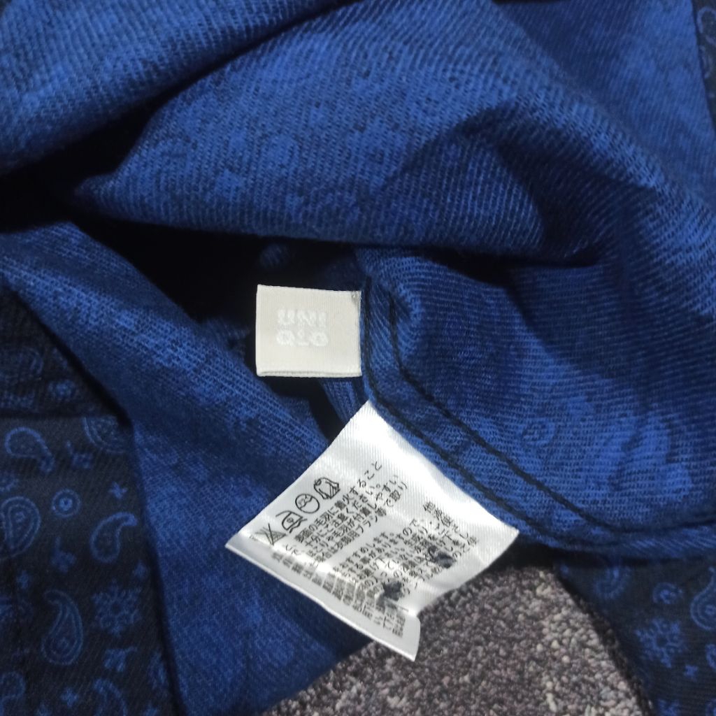 Uniqlo Paisley Flannel Shirt
