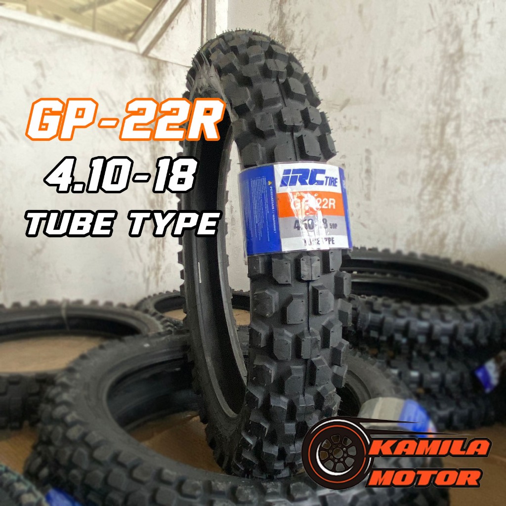 BAN TRAIL IRC RING 18 CRF 4.10-18 & 275-21 KLX 150 & WR 155 GP22-R & GP21-F TubeType