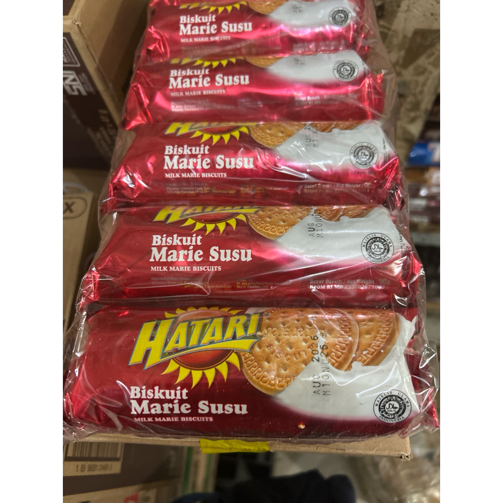 

HATARI marie susu 90gram roll