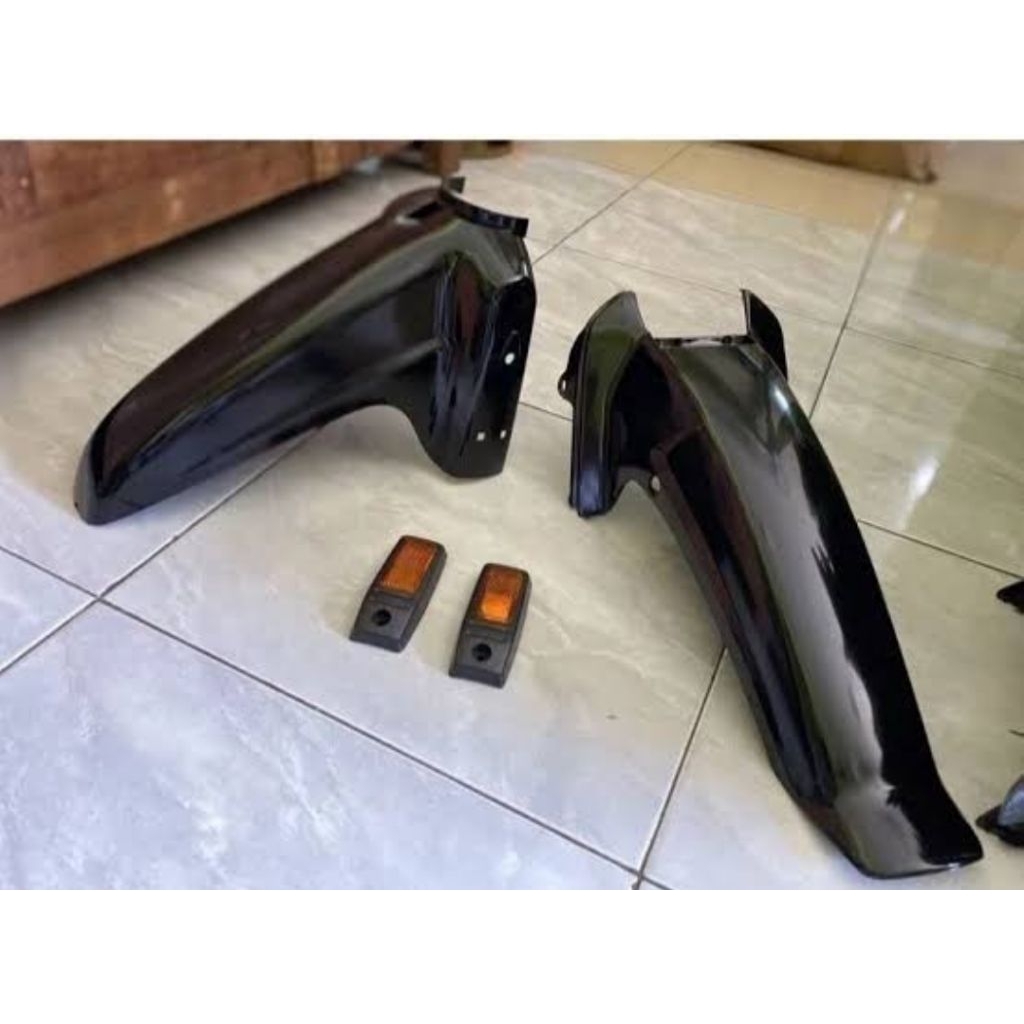 Spakbor Slebor selebor  Depan Belakang Astrea Honda Grand Legenda impressa full set mata kucing dan 