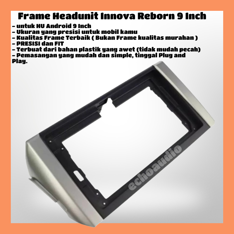 Frame Headunit Android Innova Reborn 9 Inch