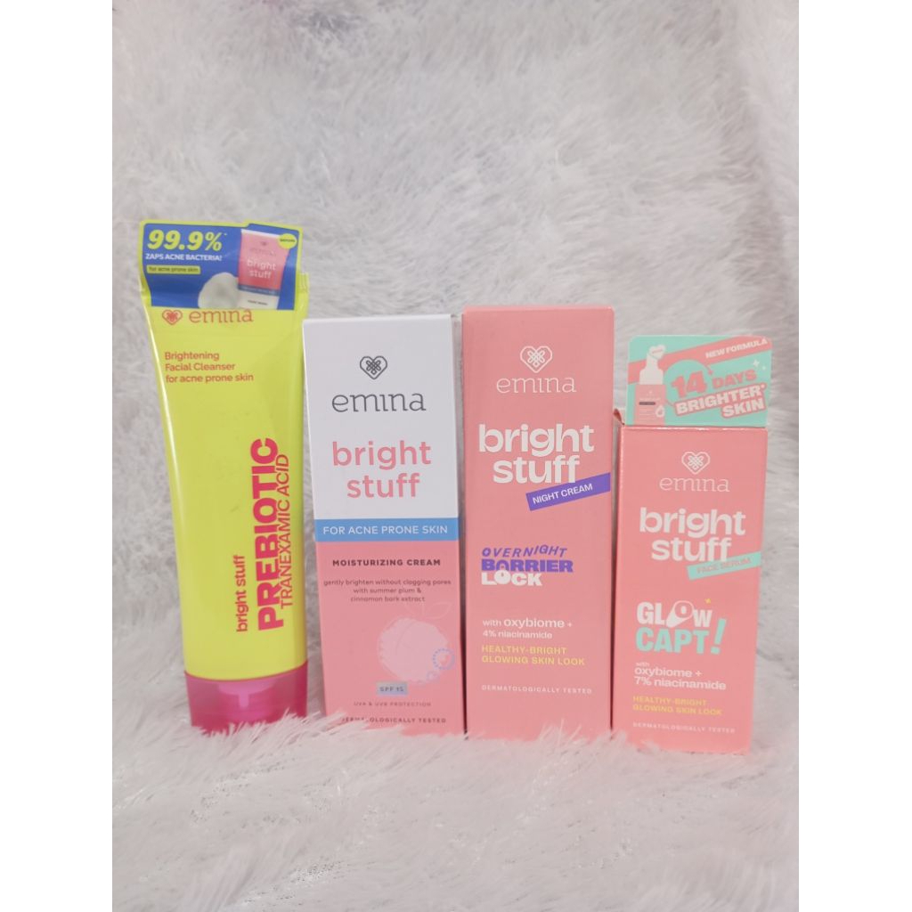 Emina Paket Hemat Bright Stuff for Acne Prone Skin