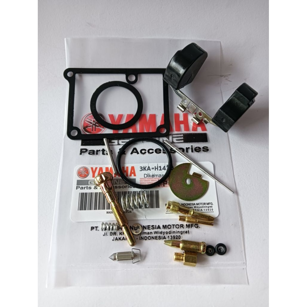 PAKET KOMPLIT REPAIR KIT KARBURATOR+ PELAMPUNG KARBURATOR YAMAHA RK KING RX K