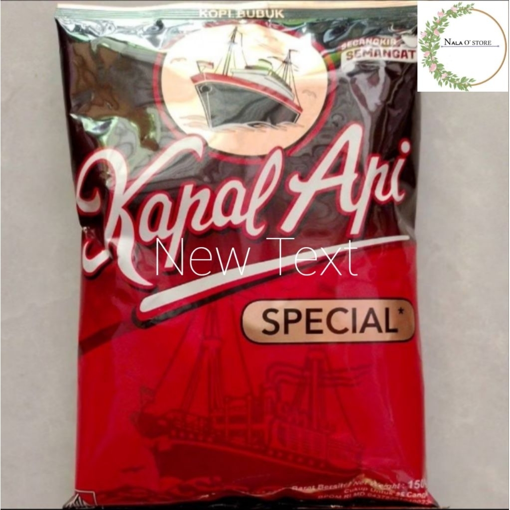 

Kopi kapal api spesial 150gr