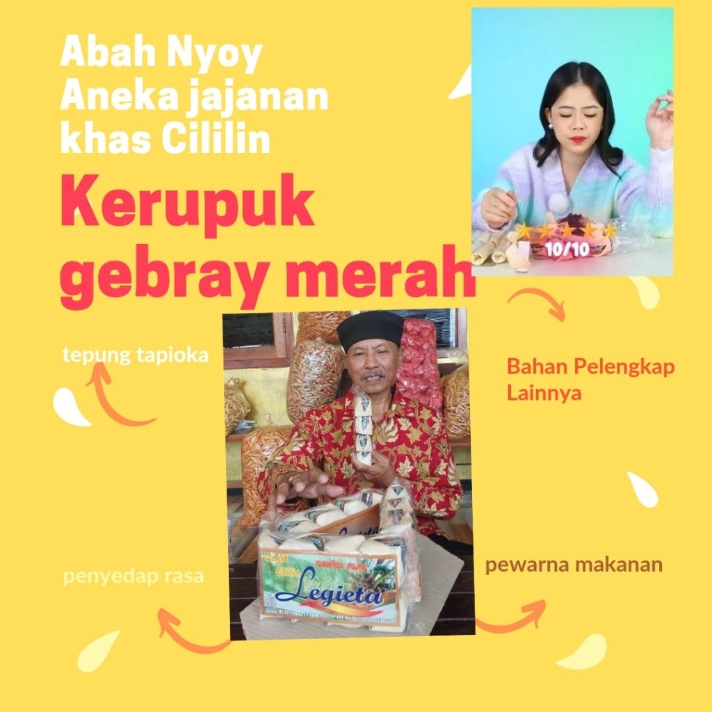 

[Approved by ka pebbi] KERUPUK GEBRAY/BONDON VIRAL