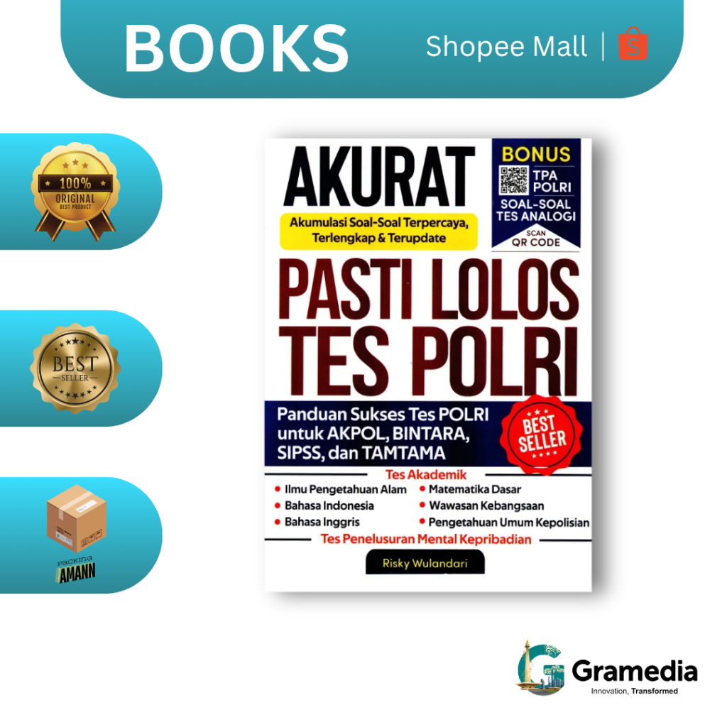 Gramedia MKG - Buku Pendidikan AKURAT: Akumulasi Soal-Soal Terpercaya, Terlengkap & Terupdate Pasti 